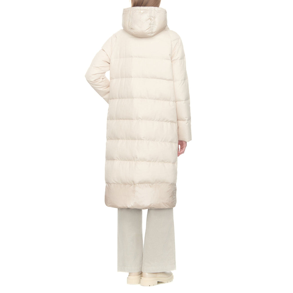 Herno Silk And Cashmere Padded Coat Women