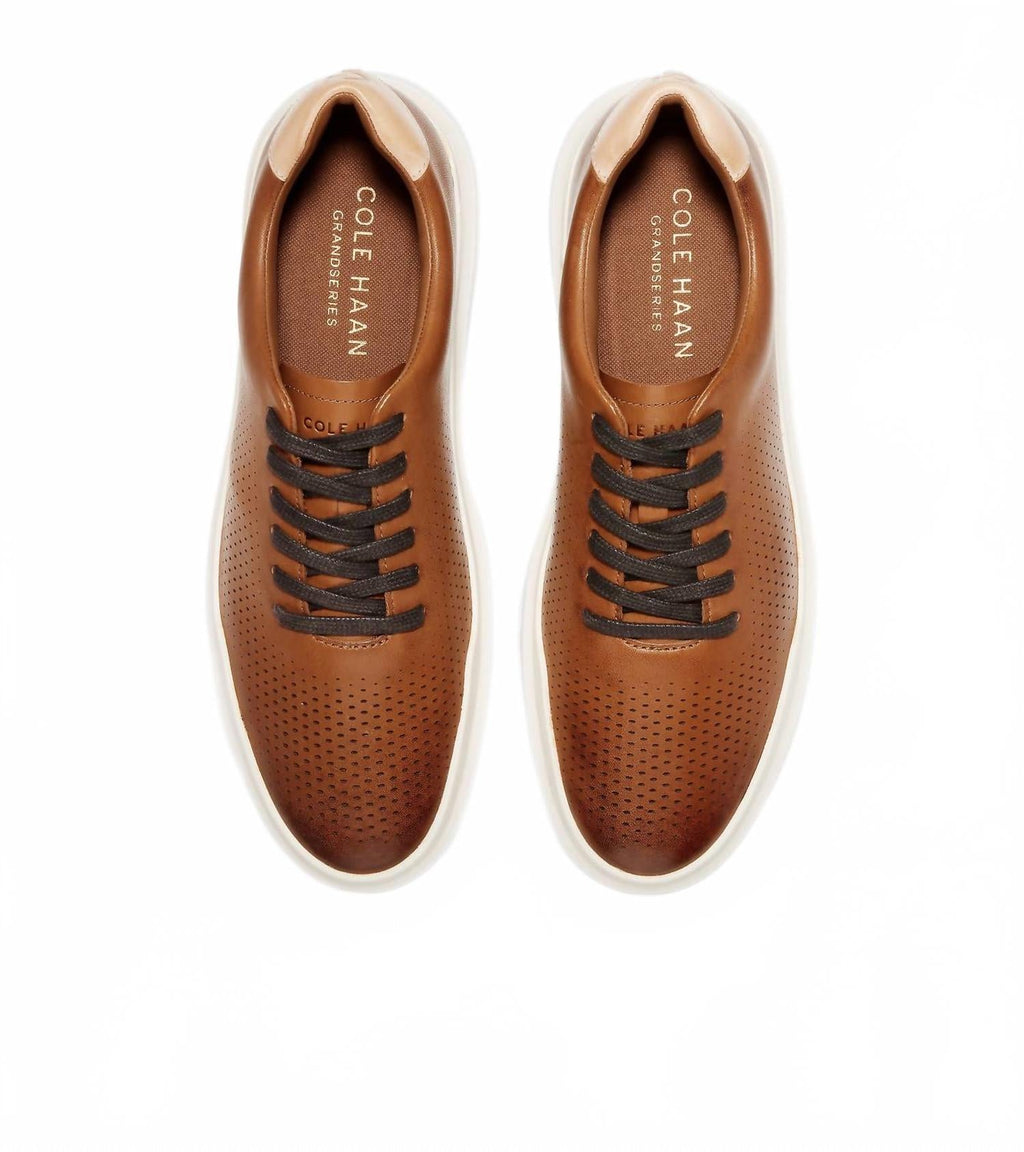 Men's Grandpro Rally Shoe In British Tan/ivory
