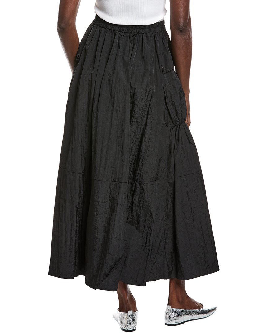 Gracia Long Parachute Cargo Skirt
