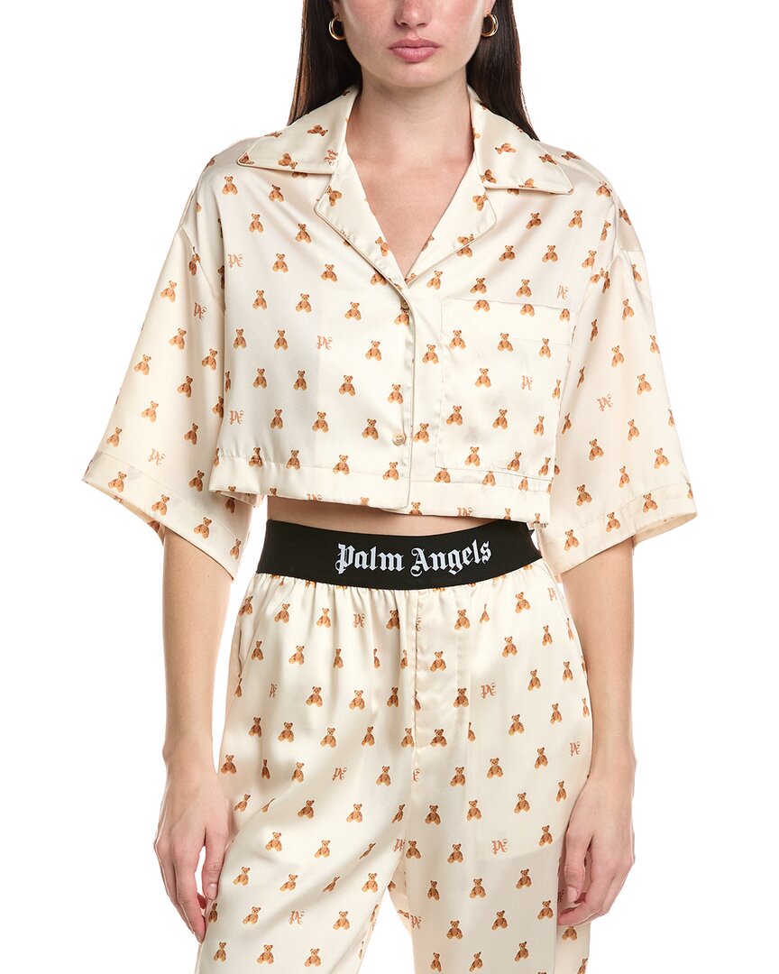 Palm Angels Bear Print Shirt