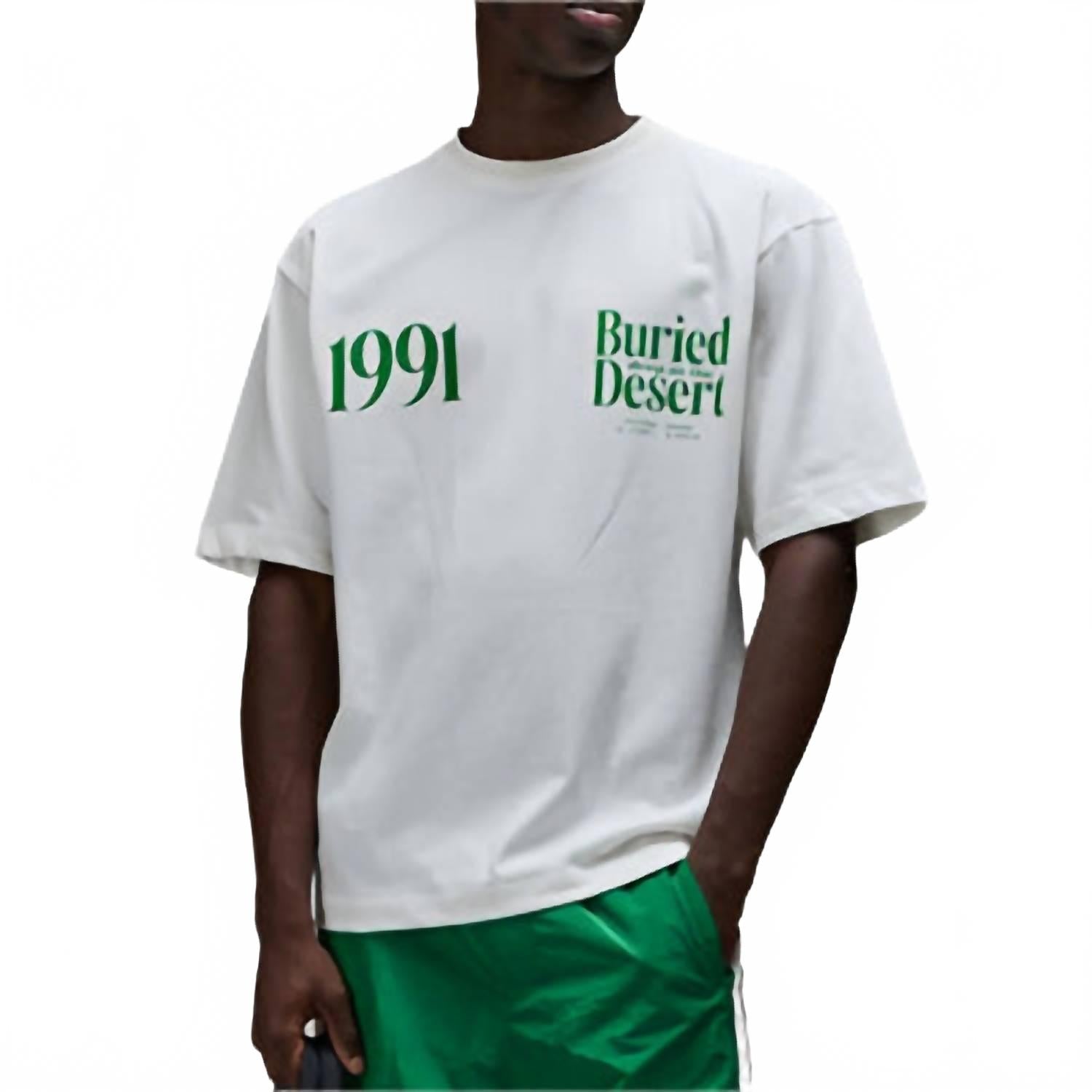Buried Deep T-Shirt In White