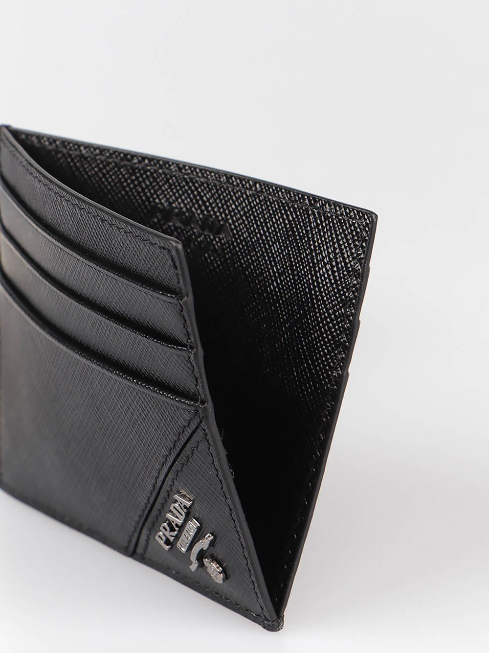 Prada Men Saffiano Leather Card Holder