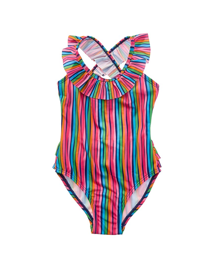 Flap Happy One Piece Wacky Ribbons Swimsuit
