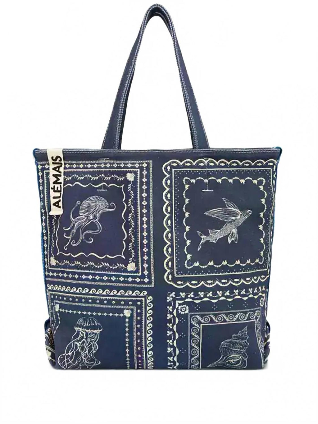 Women's Oceane Shopper Tote Bag In Blue
