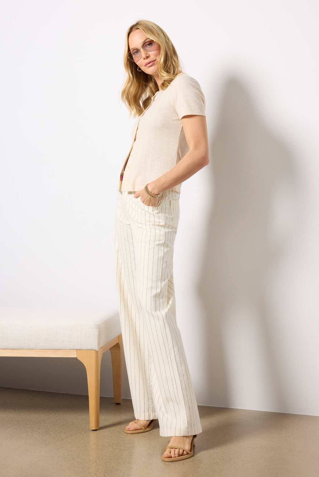 Women's Ivy Button Front T-Shirt