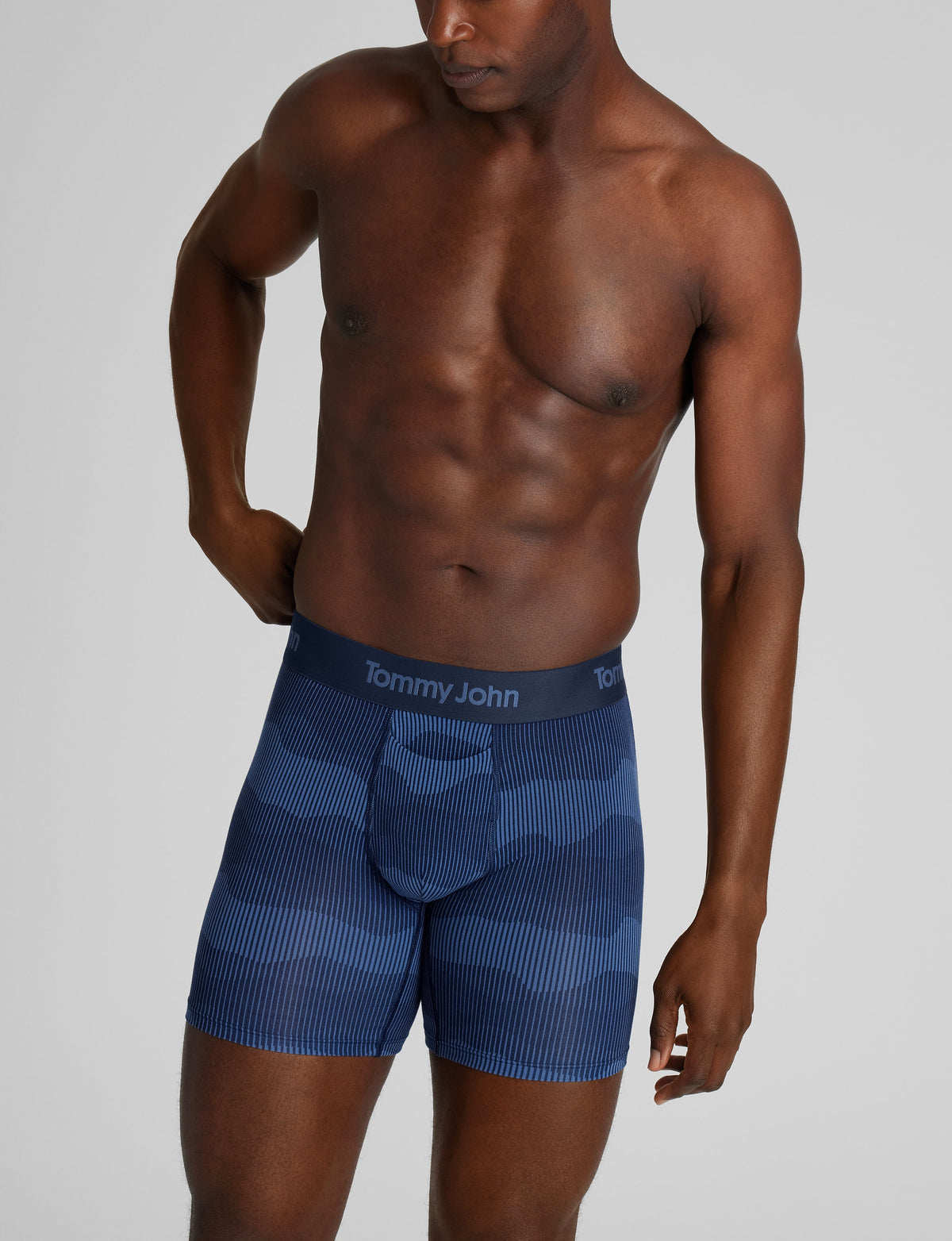 Men's Second Skin Mid-Length Boxer Brief 6"