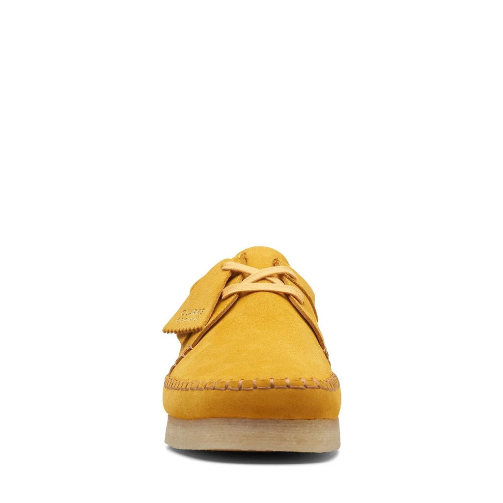 Men's Weaver Shoes In Mustard Suede