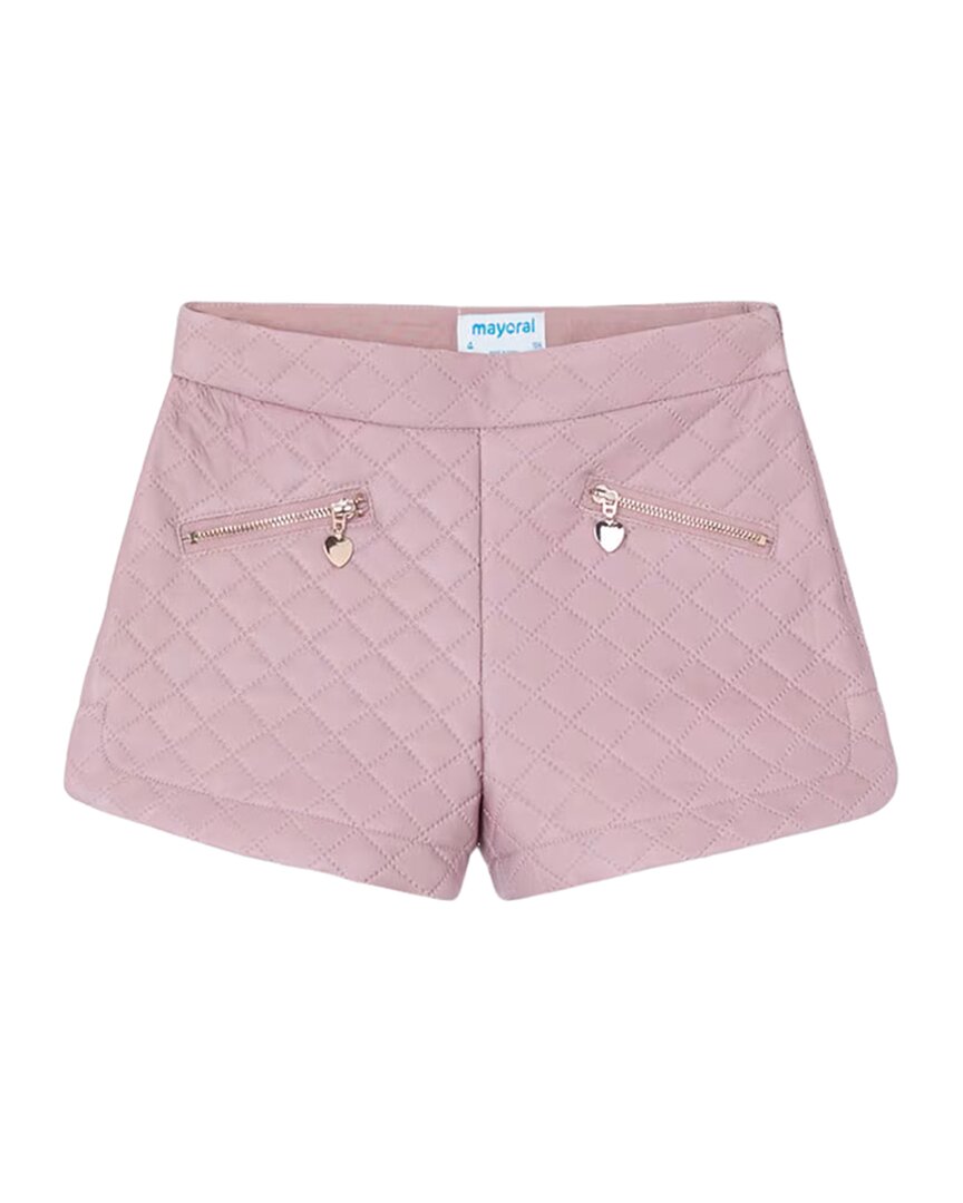 Mayoral Rose Quilted Shorts