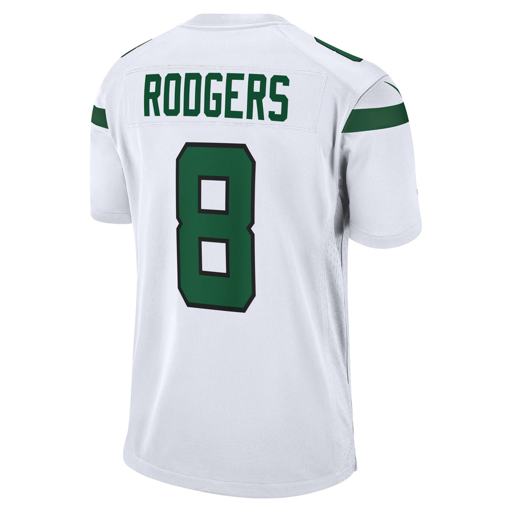 Aaron Rodgers New York Jets Nike Game Jersey - White