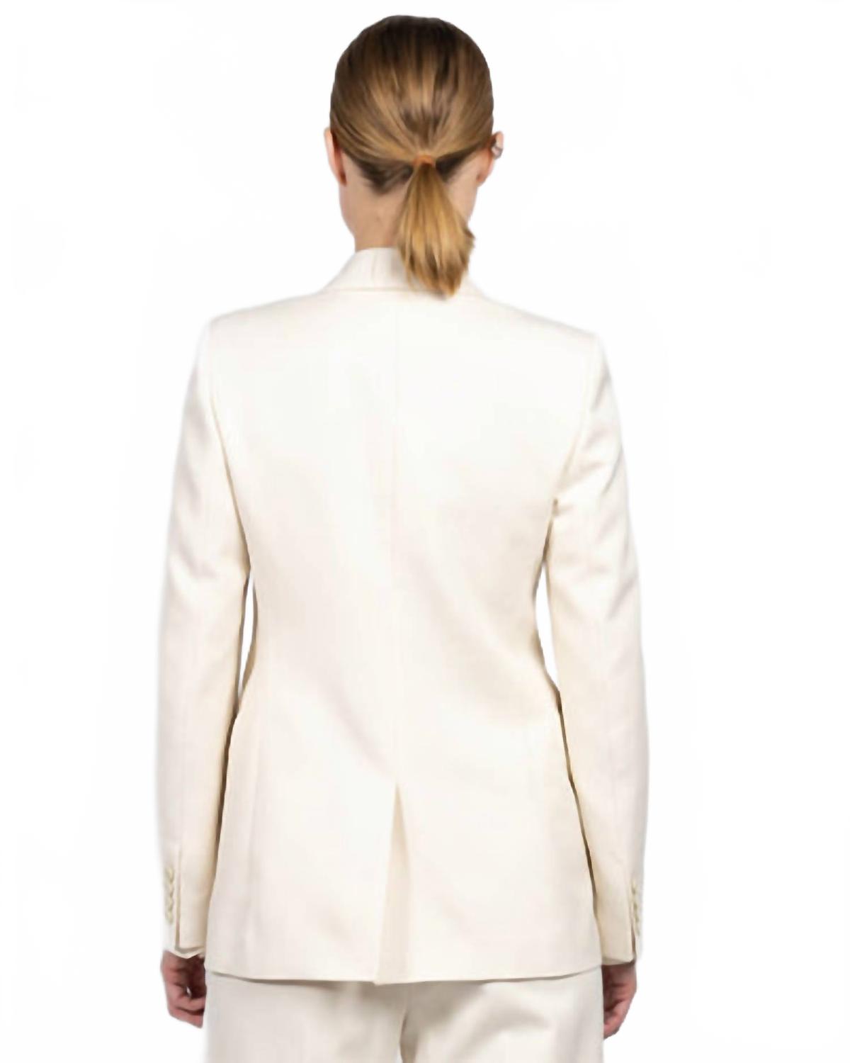 Anabel Tailored Jacket In Stone