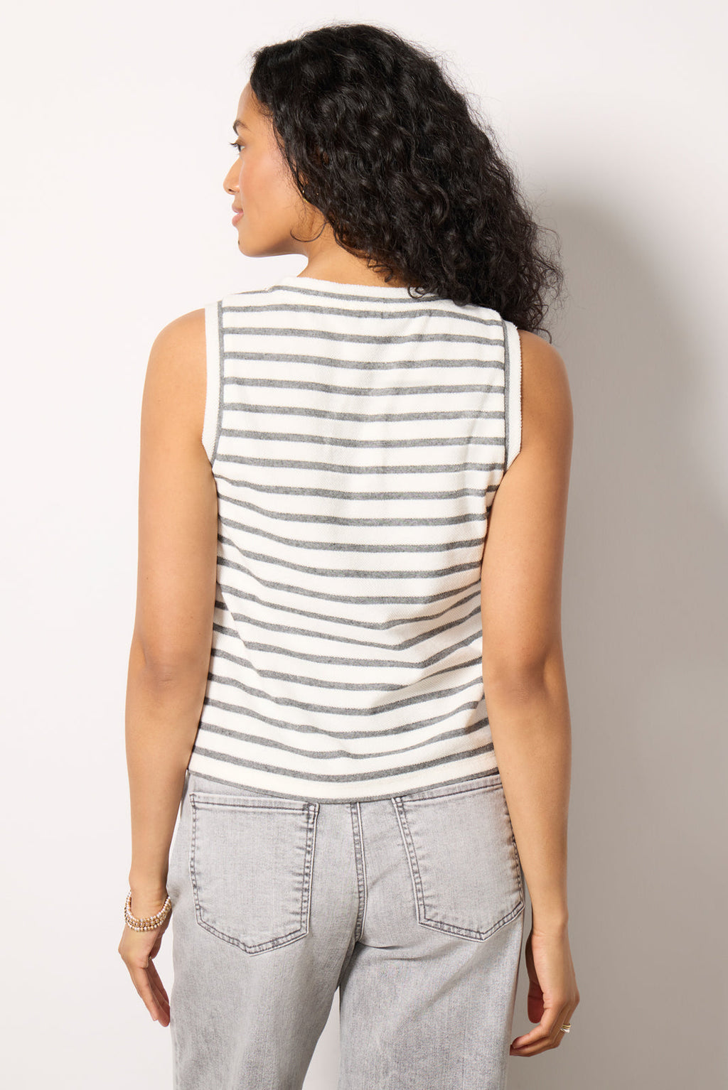 Women's Dani Stripe Vest Top