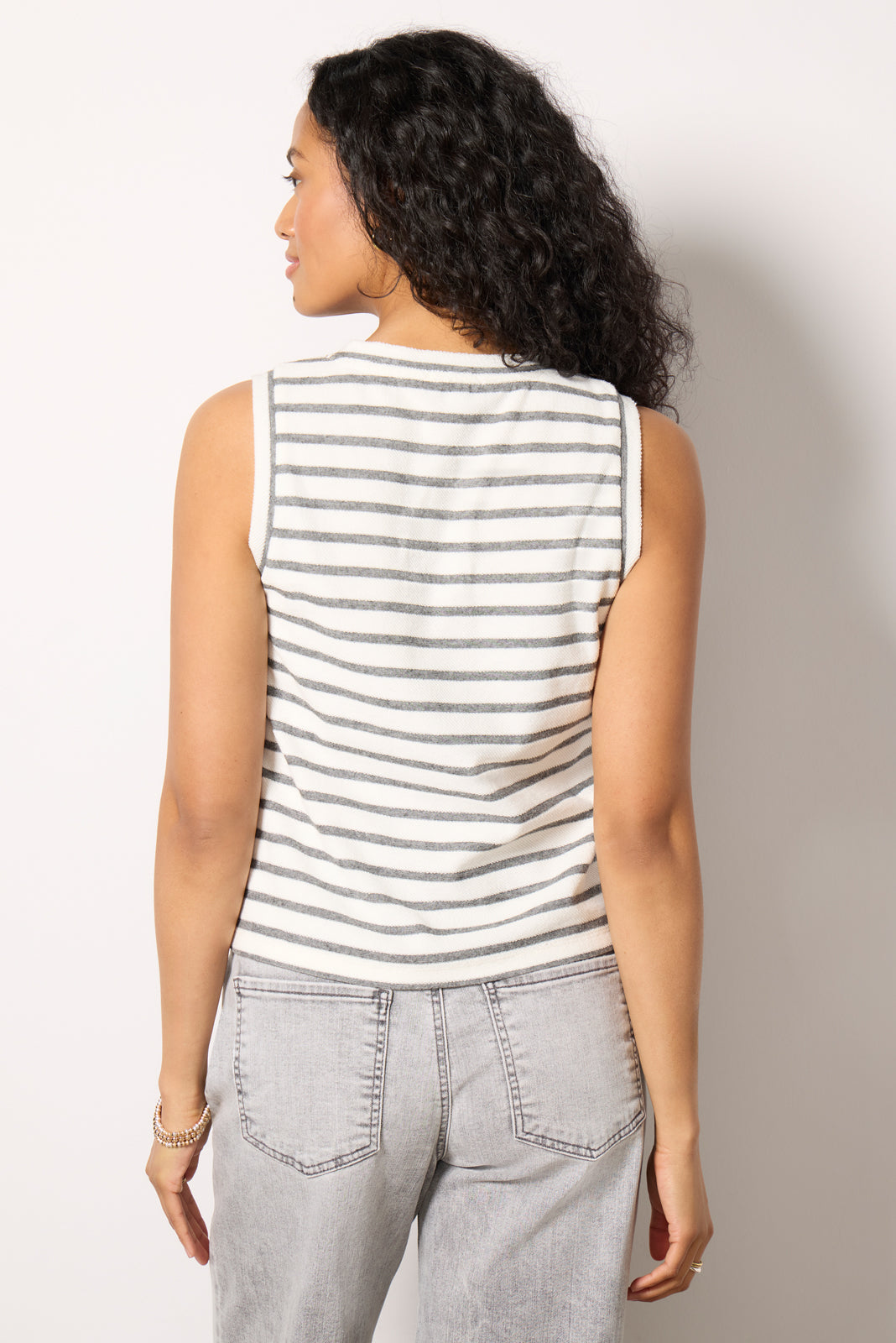 Women's Dani Stripe Vest Top
