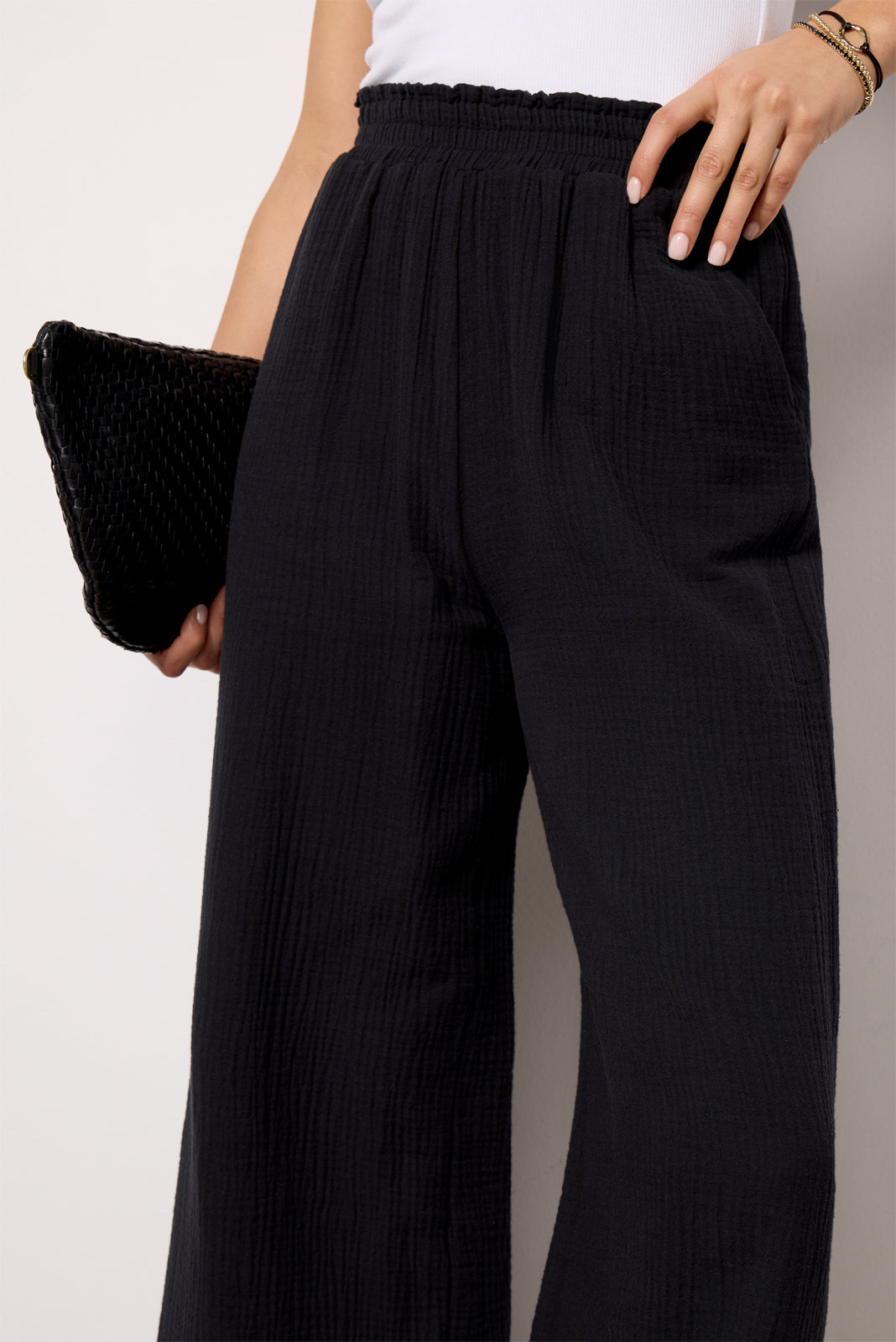 Women's Eden Gauze Eyelet Pants