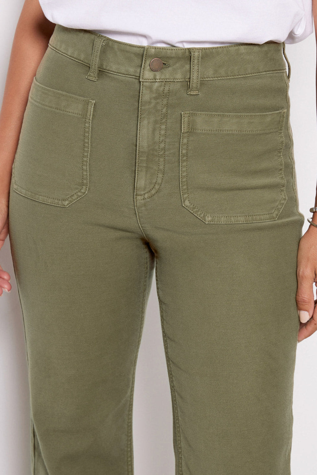 Women's Stretch Terry Patch Pocket Pants
