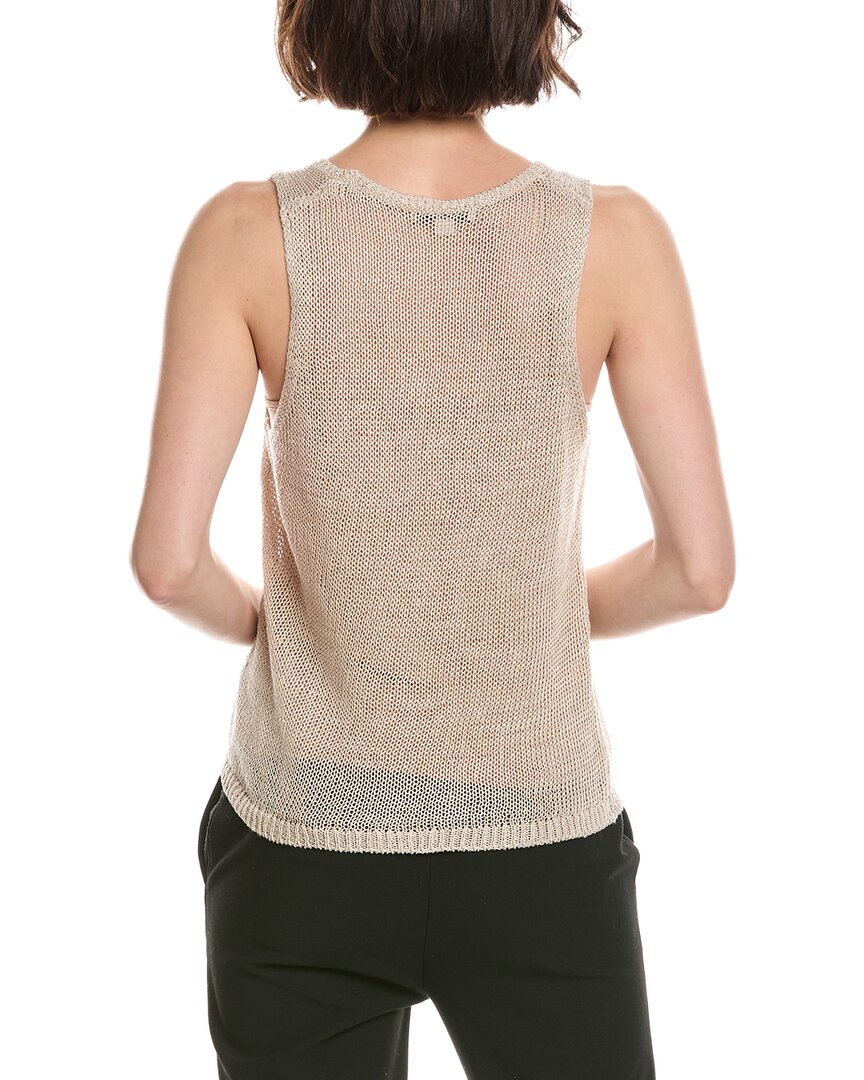 Vince Beachy Linen Tank