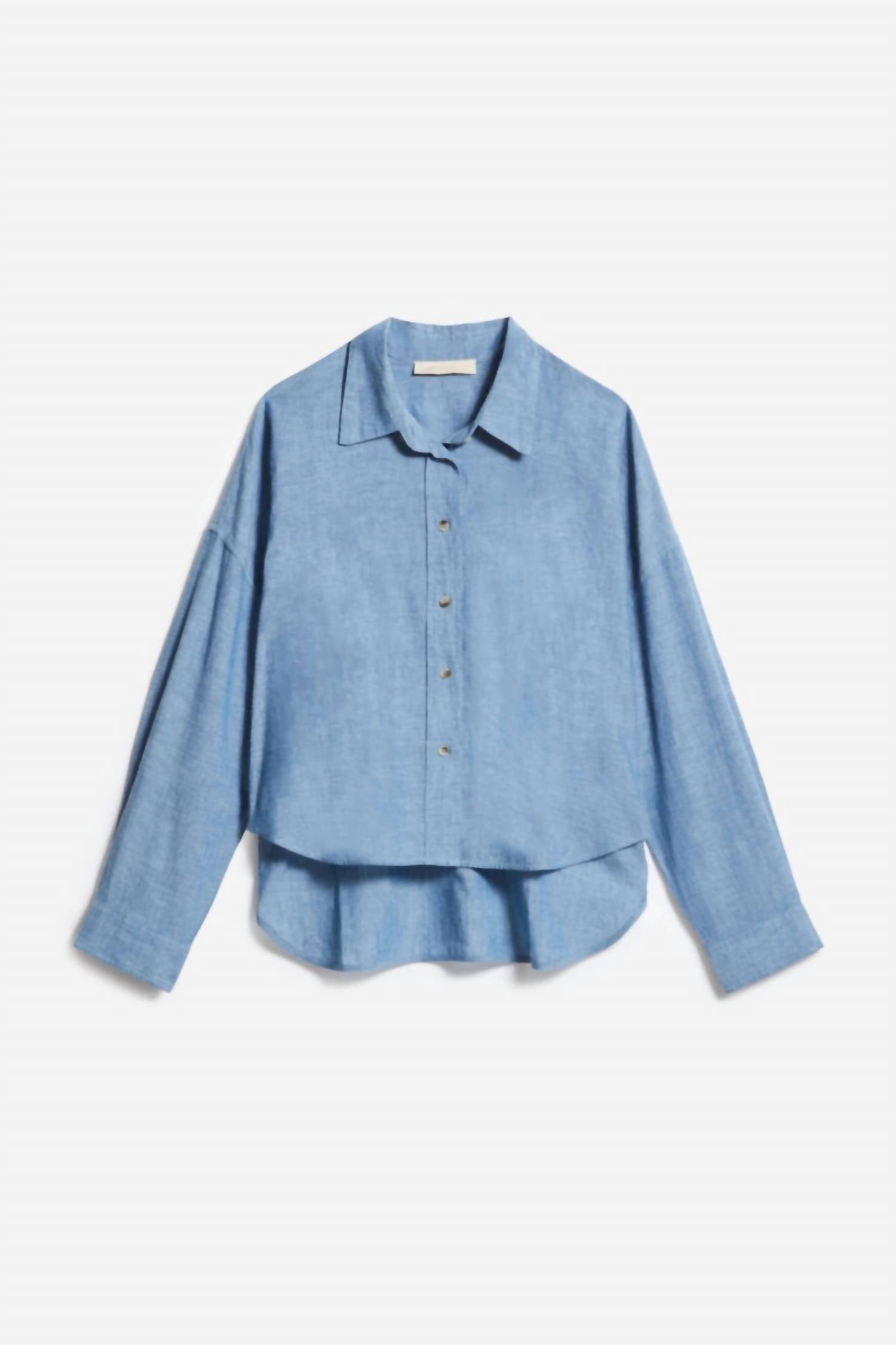 Brad Oversized Shirt In Chambray