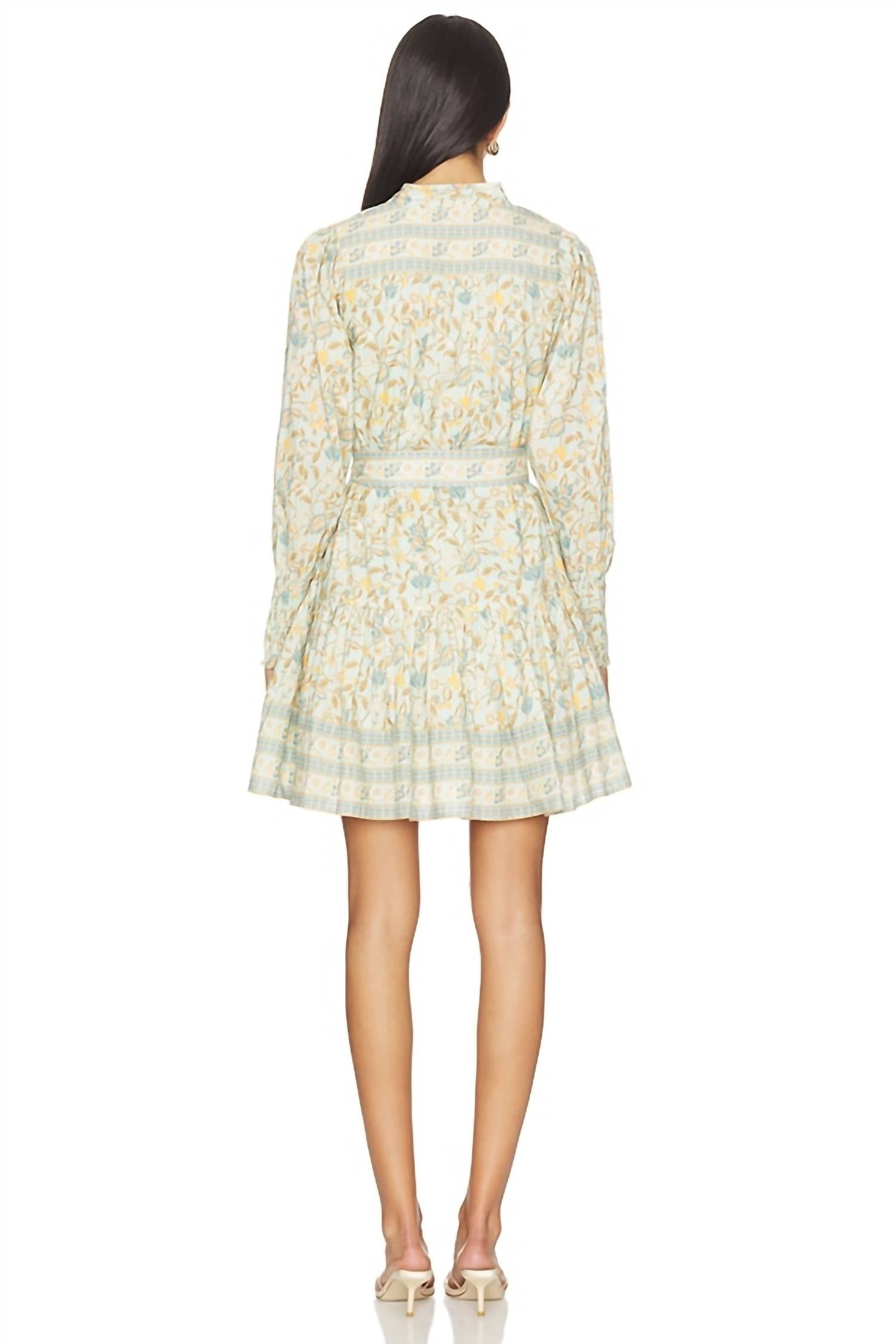 Karlie Mini Dress In Beige