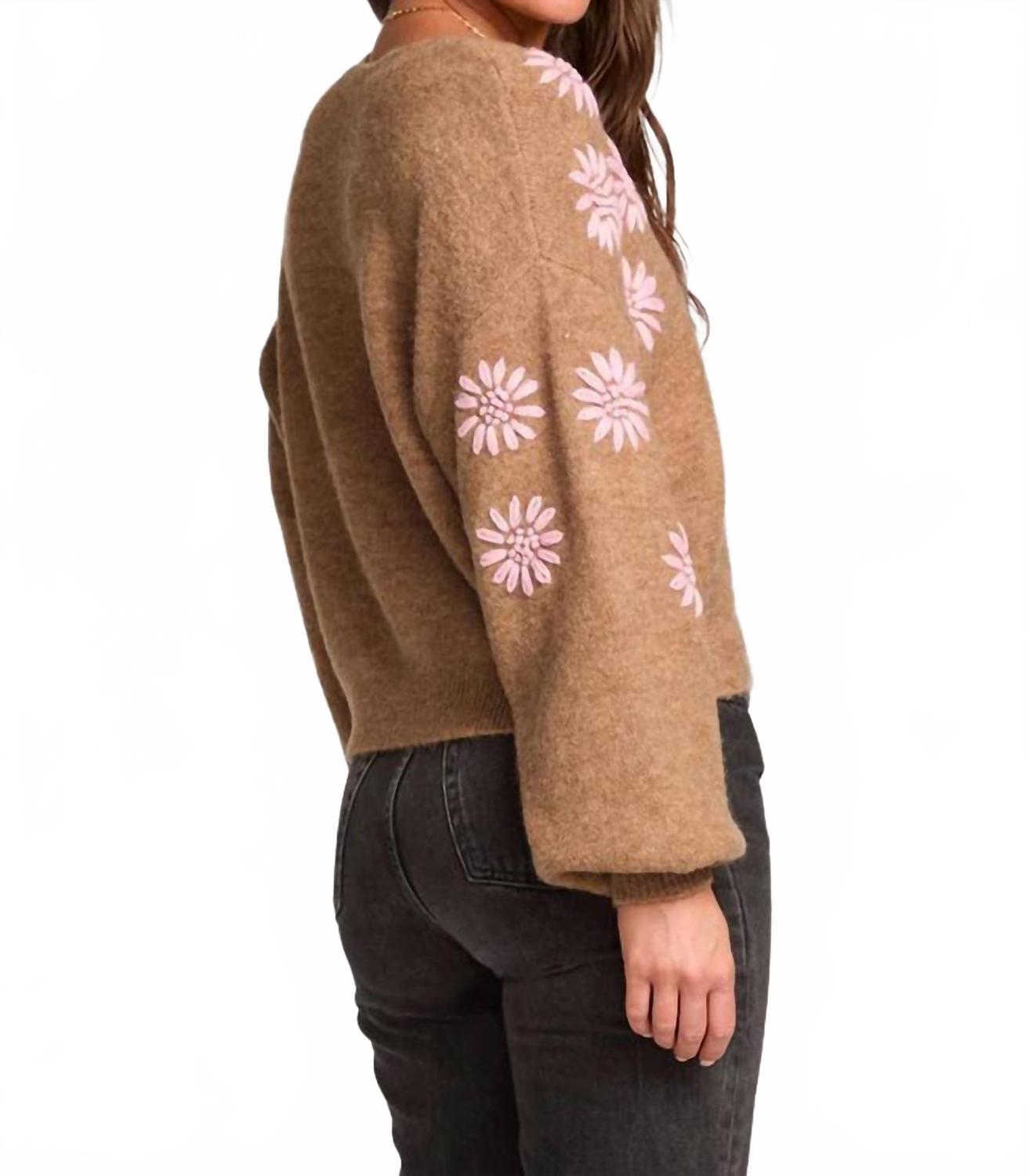 Mimi Sweater In Chai