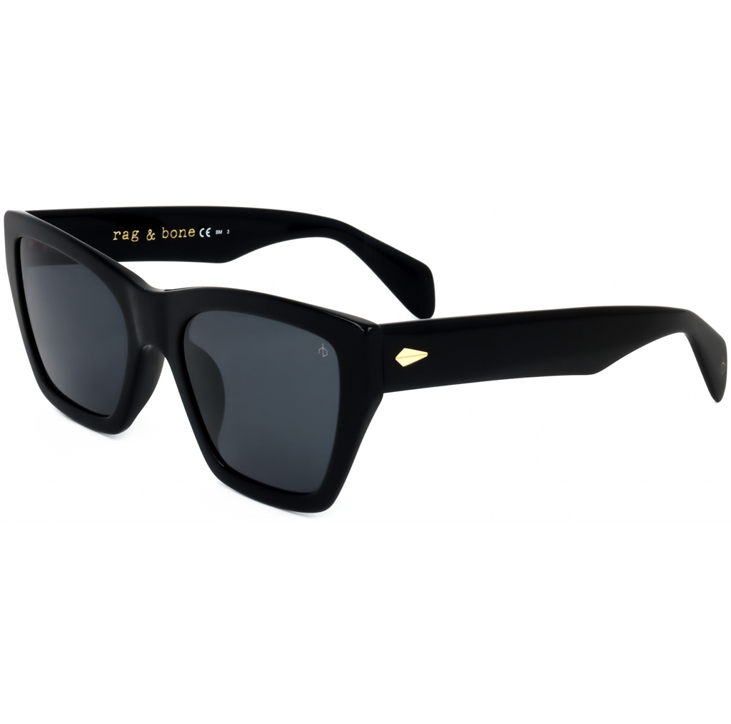 Rag & Bone Women's 54 mm Black Sunglasses