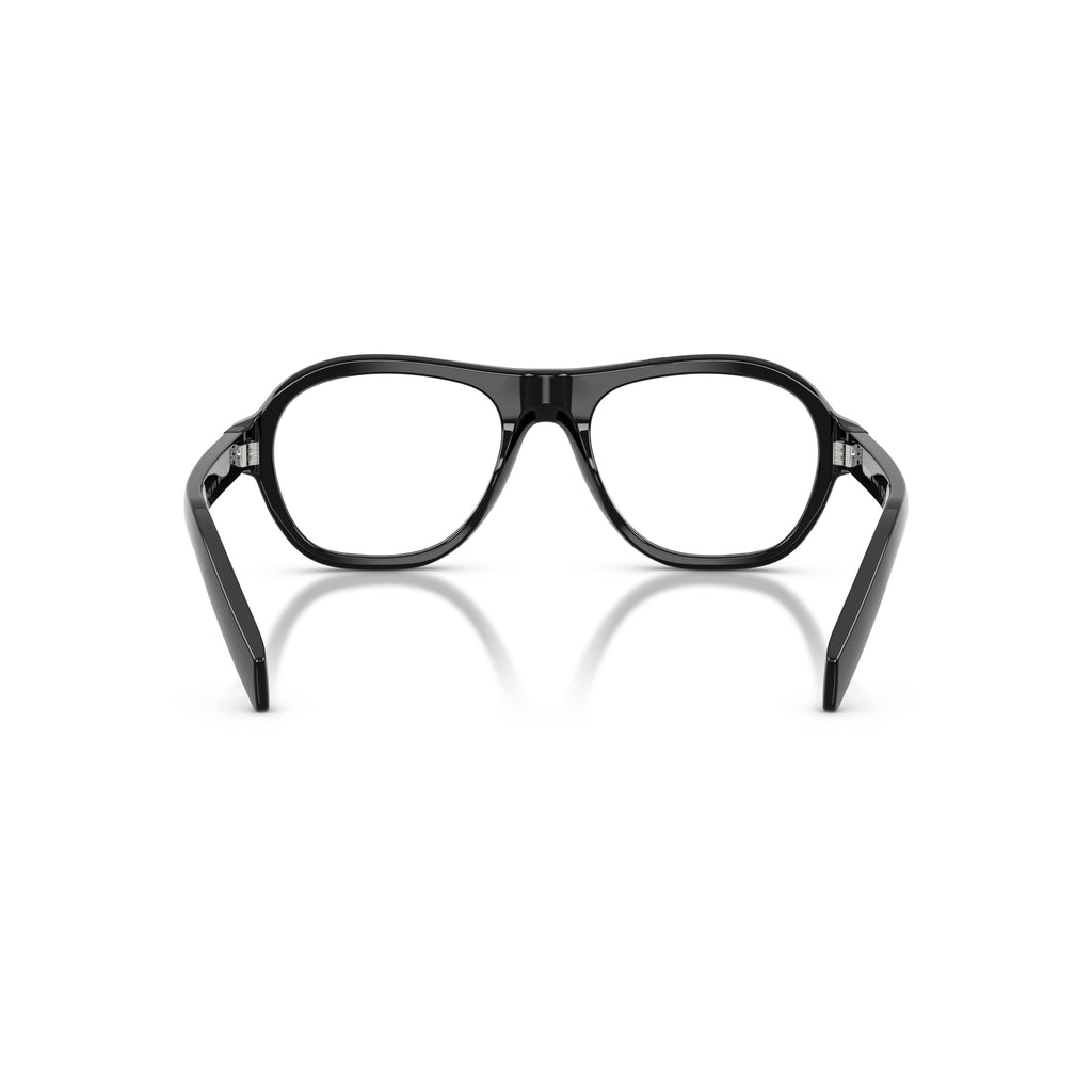 0pr C12v Oversized Rectangular Black Acetate Sunglasses
