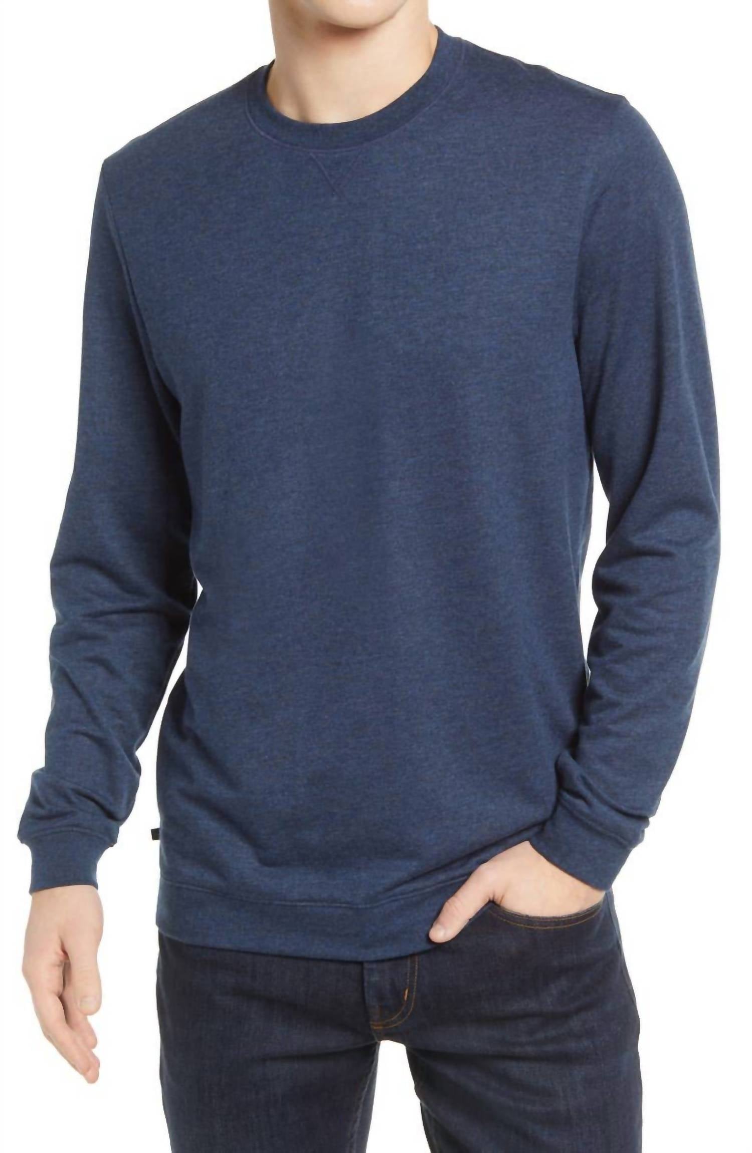 Men's Fink 2.0 Pullover Top In Heather Blue
