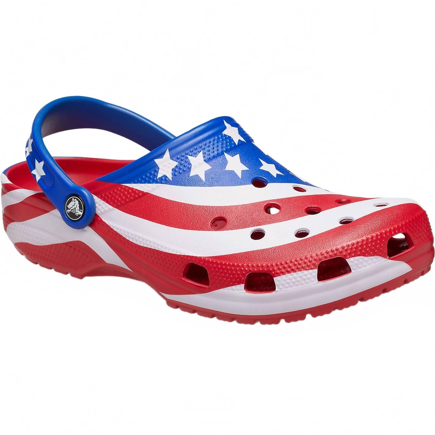 Unisex Classic Clog In American Flag