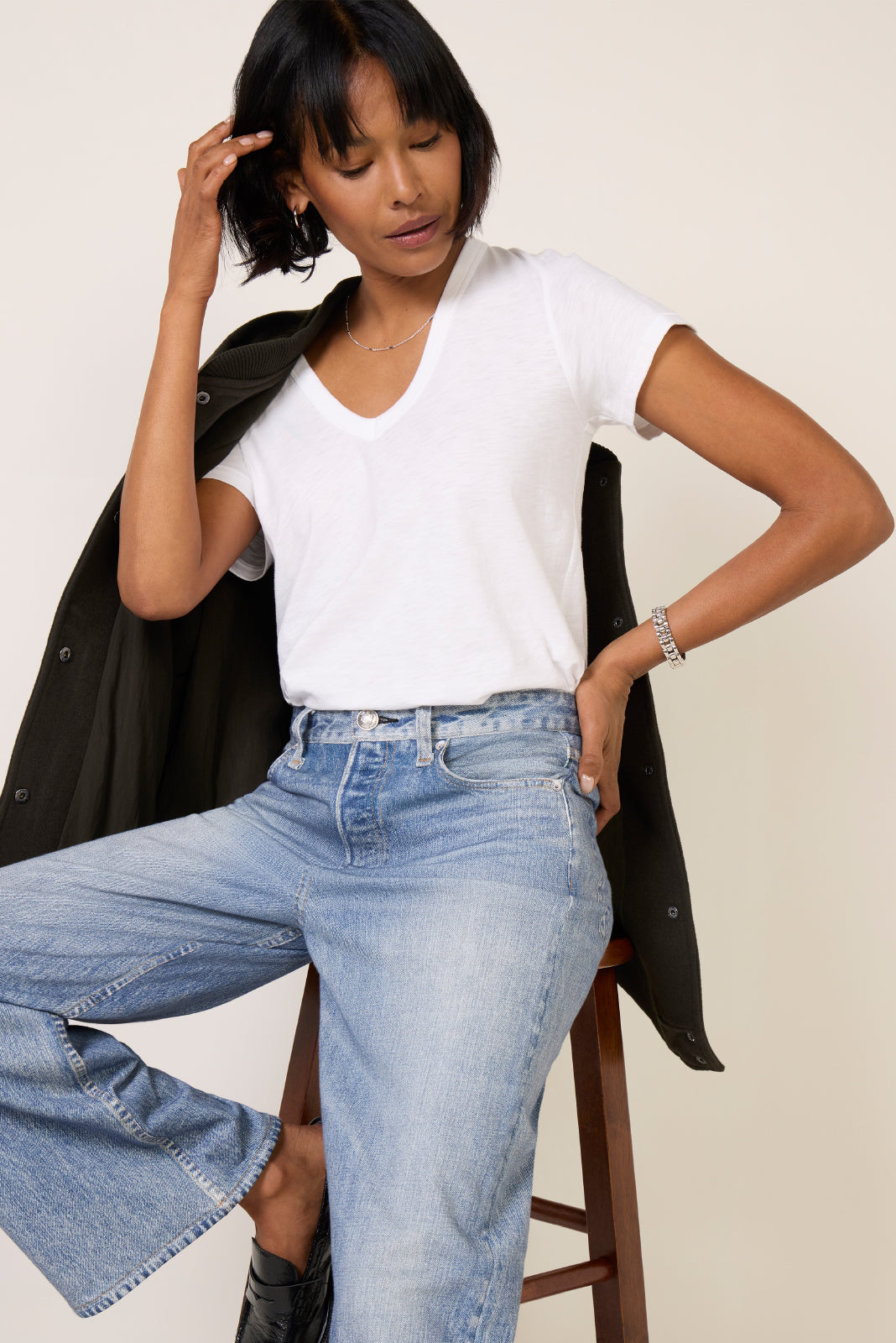 Women's The Slub Vee T-Shirt