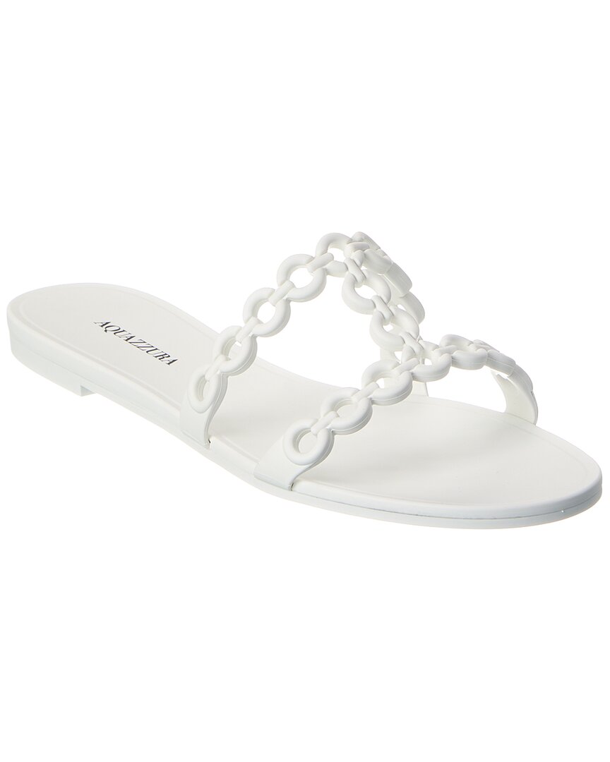 Aquazzura Infinity Chain Jelly Sandal