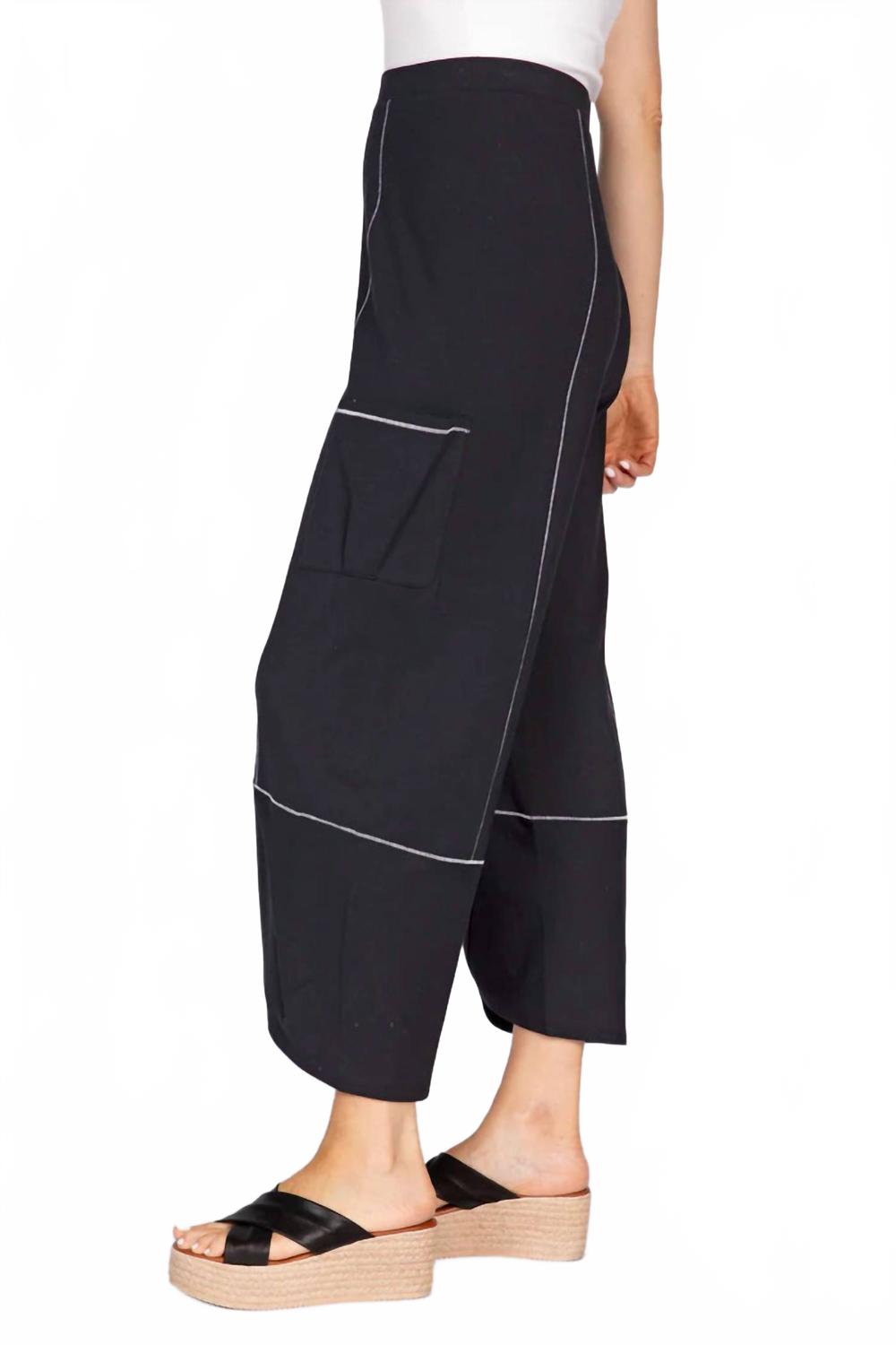 Essential Knit Zanna Pant In Black