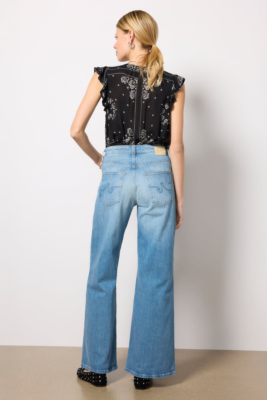 Women's Saige Wide Leg Jean 31'
