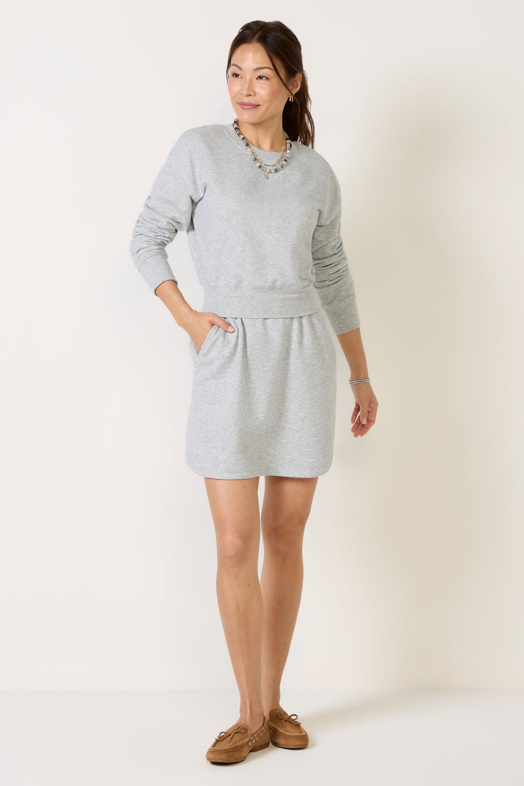 Women's Vanna Sweatshirt Mini Dress