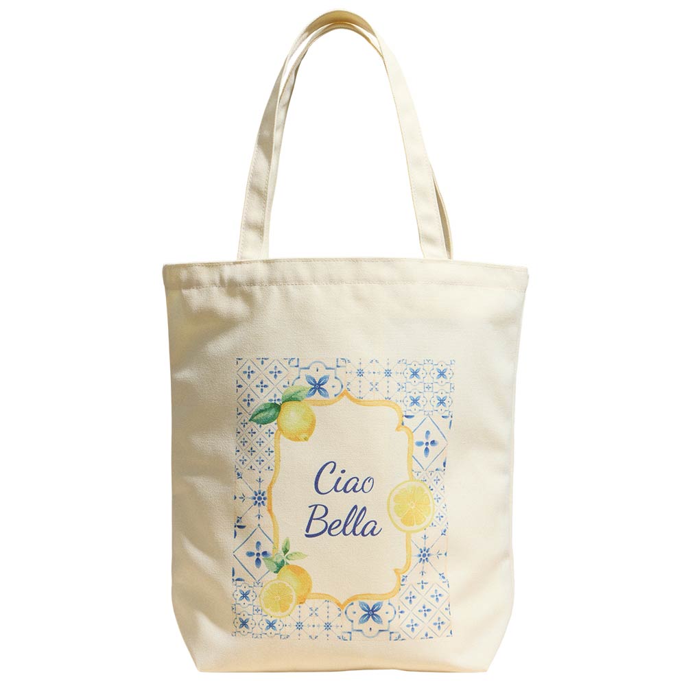 Ciao Bella Lemon Print Everyday Carry Tote Bag