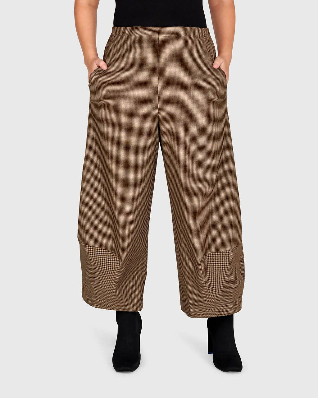 Bonanza Trousers In Houndstooth