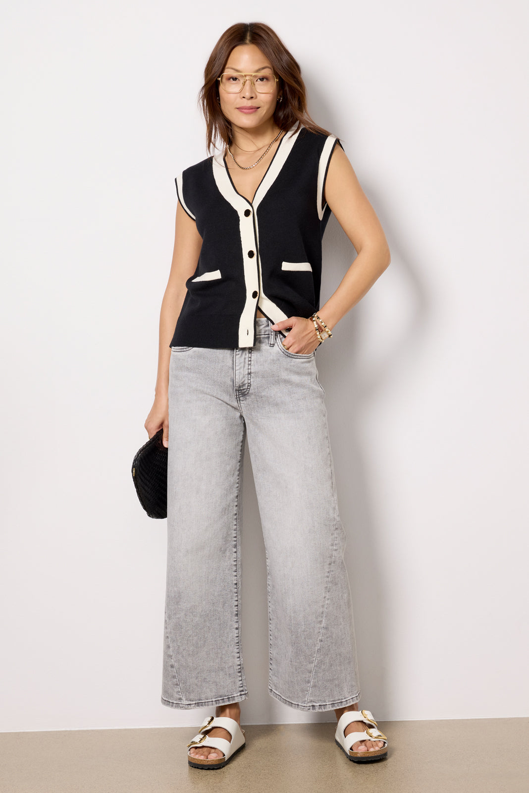 Women's Meg w Seam Detail Jeans