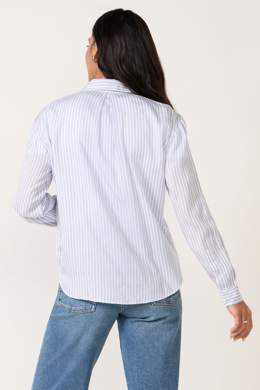 Women's Button Down Stripe Shirt