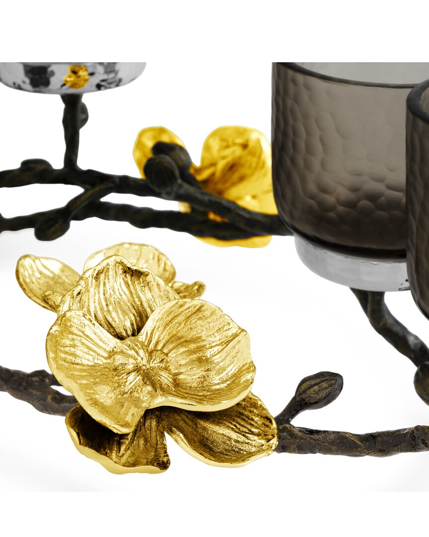 Michael Aram Gold Orchid Candelabra