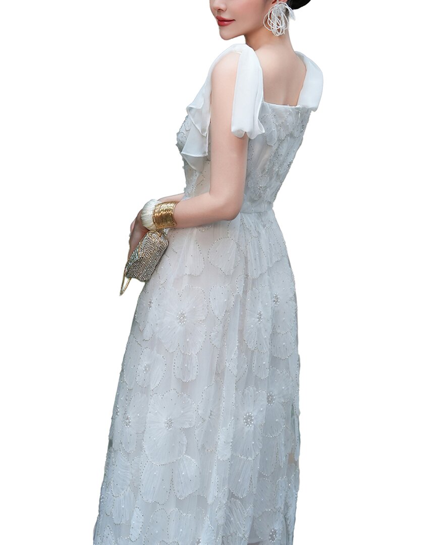 BURRYCO Embellished Sleeveless Maxi Dress