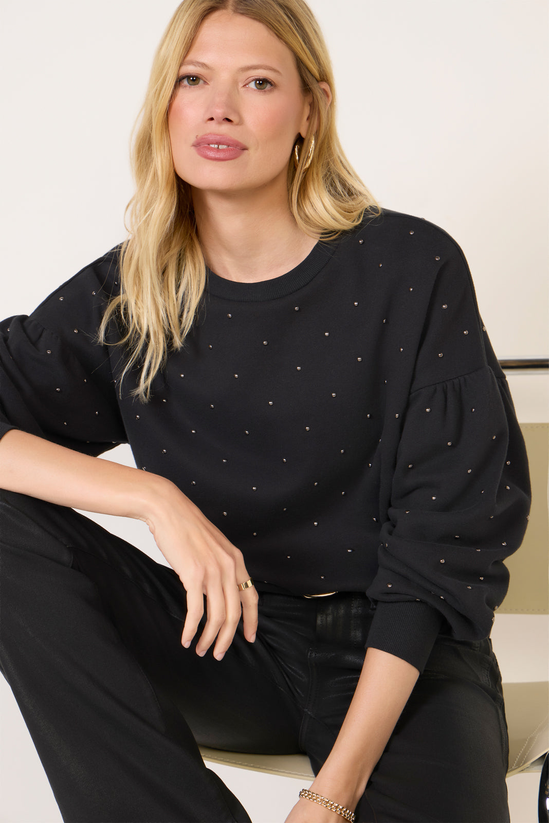 Women's Tori Studded Sweatshirt