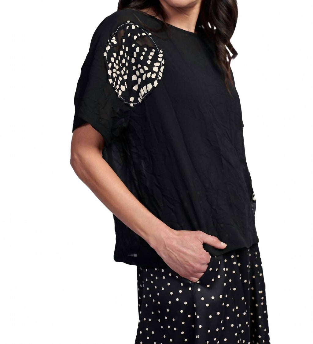 Halo Boxy Tee In Galaxy