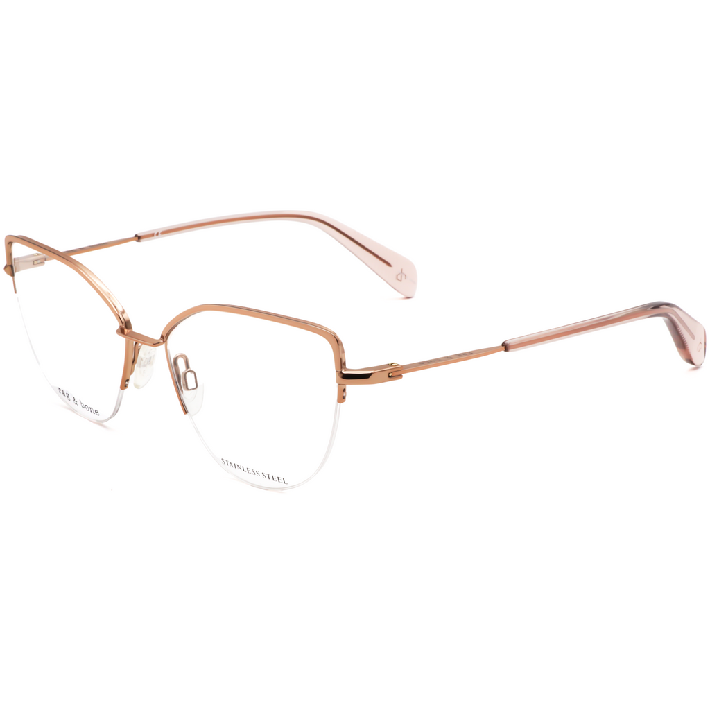 Rag & Bone Women's 53 mm Rose Gold Opticals