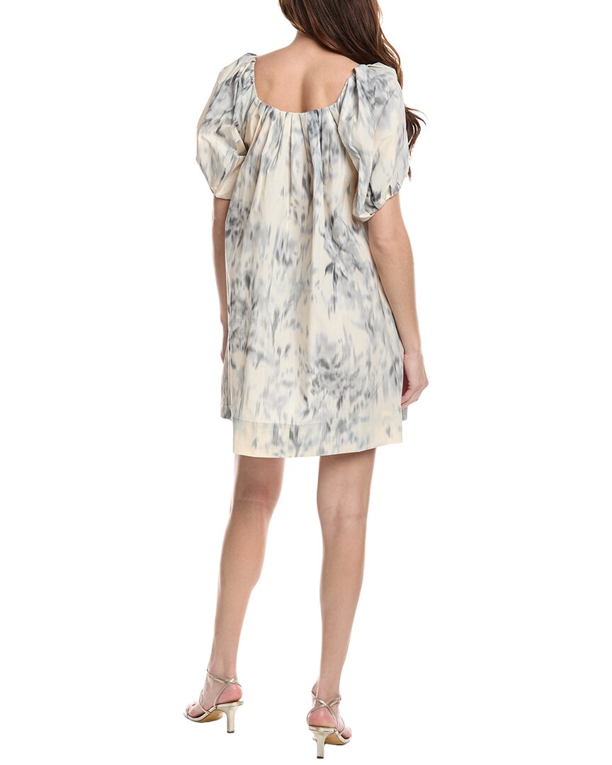 Rebecca Taylor Whisper Rose Tulip Mini Dress