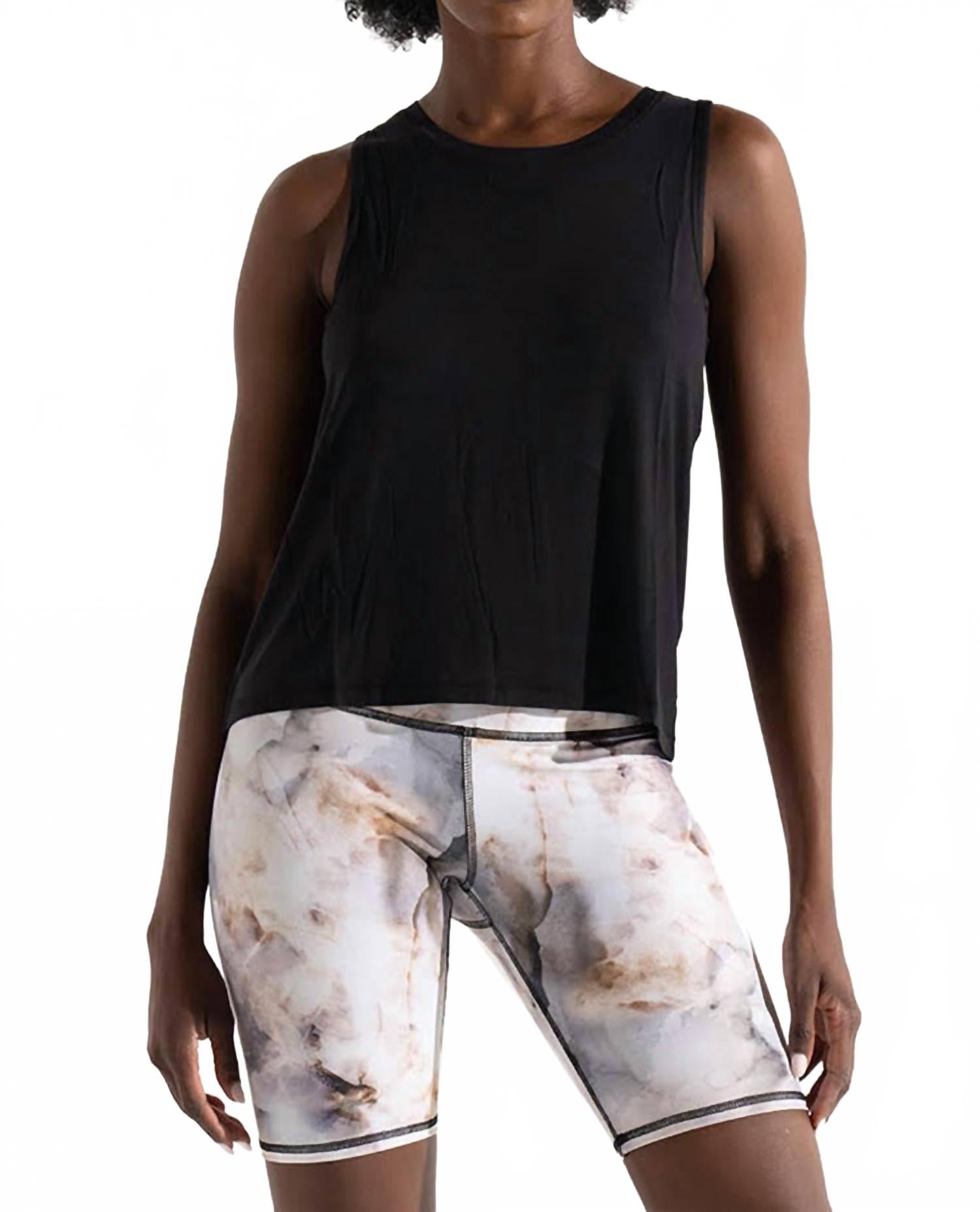 Love Relaxed Fit Tank In Black