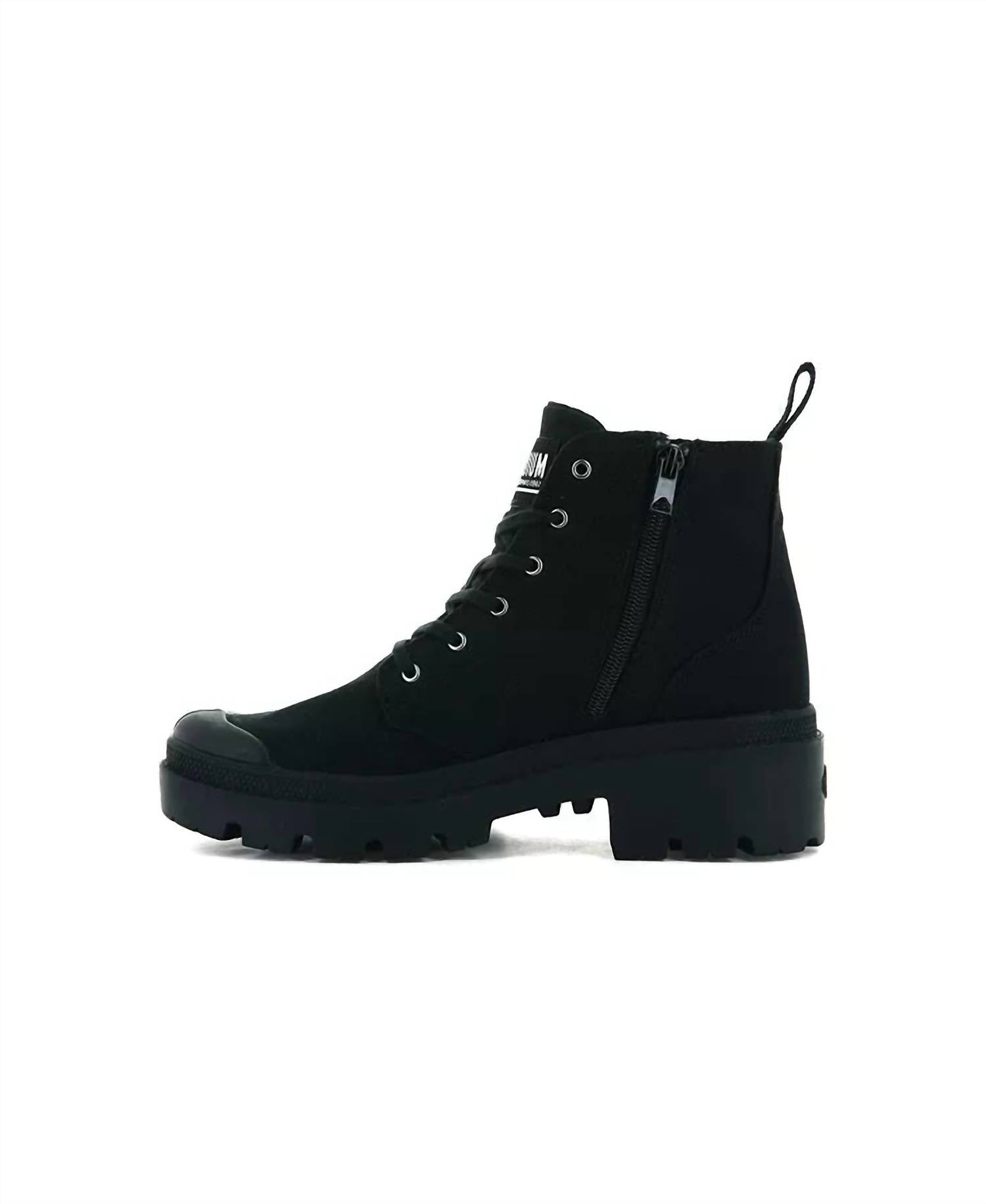 Women's Pallabase Twill Boots In Black
