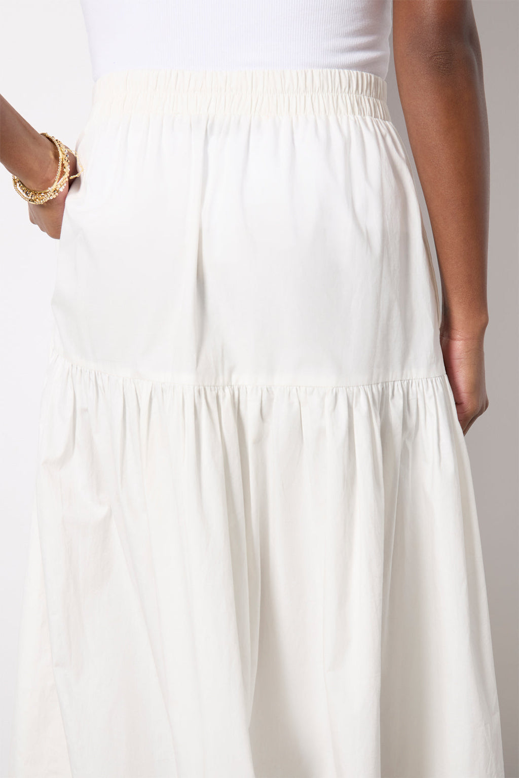 Women's Poplin Prairie Skirt
