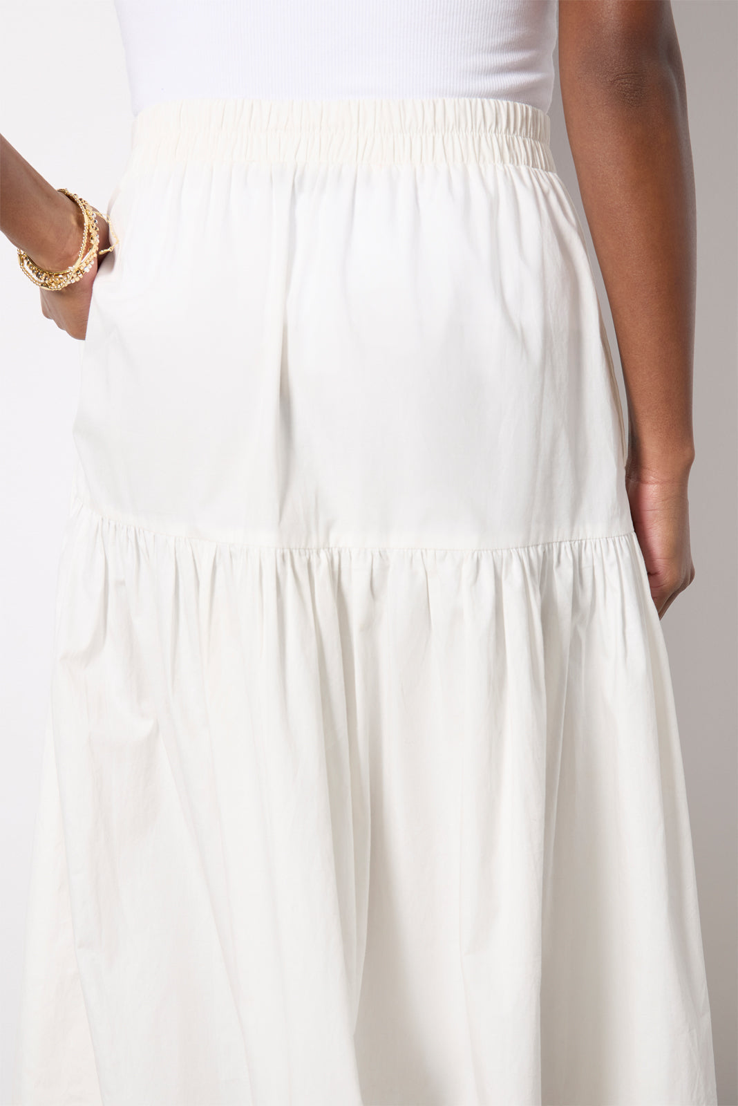 Women's Poplin Prairie Skirt
