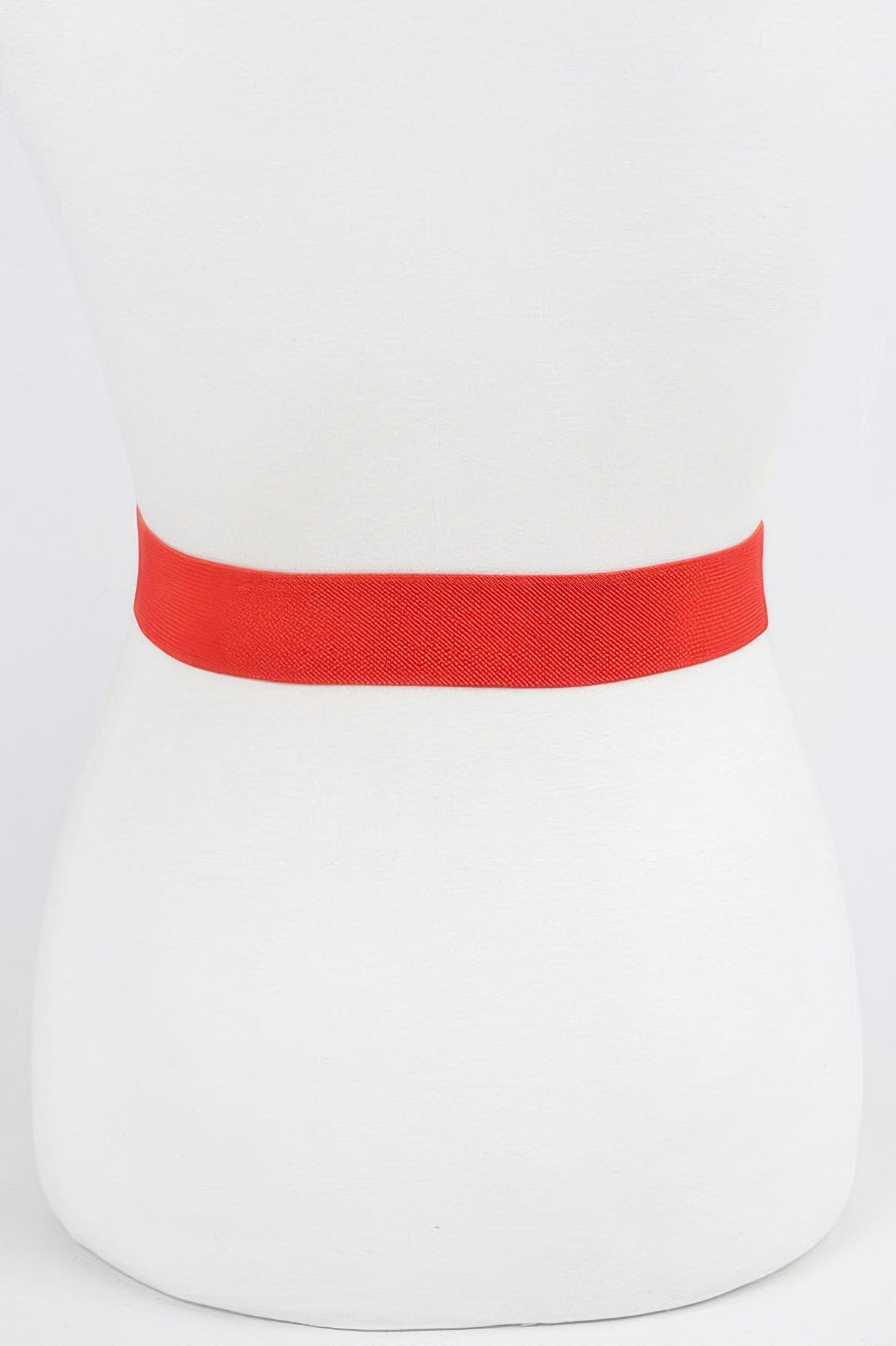 Ribbon Buckle Stretch Belt