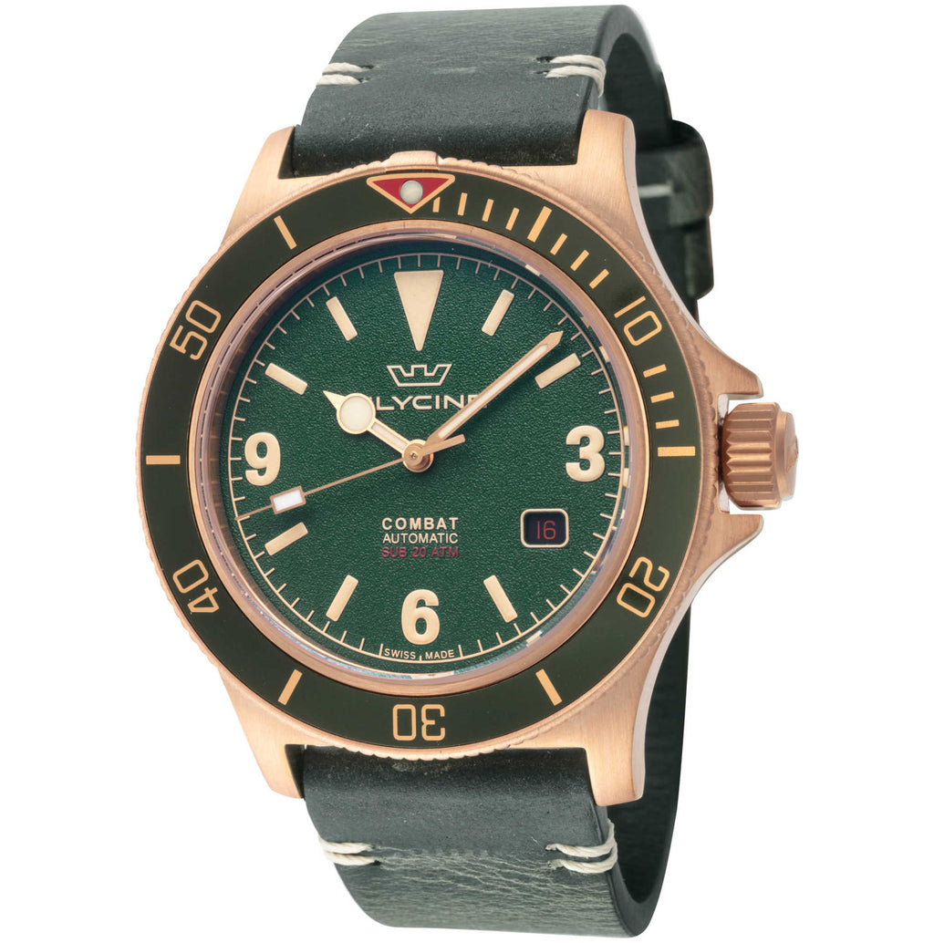 Glycine Men's Combat Sub Bronze 42mm Automatic Watch