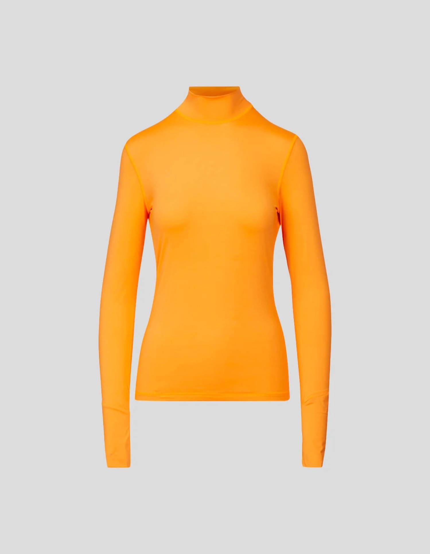 Next To Skin Base Layer Top In Orange