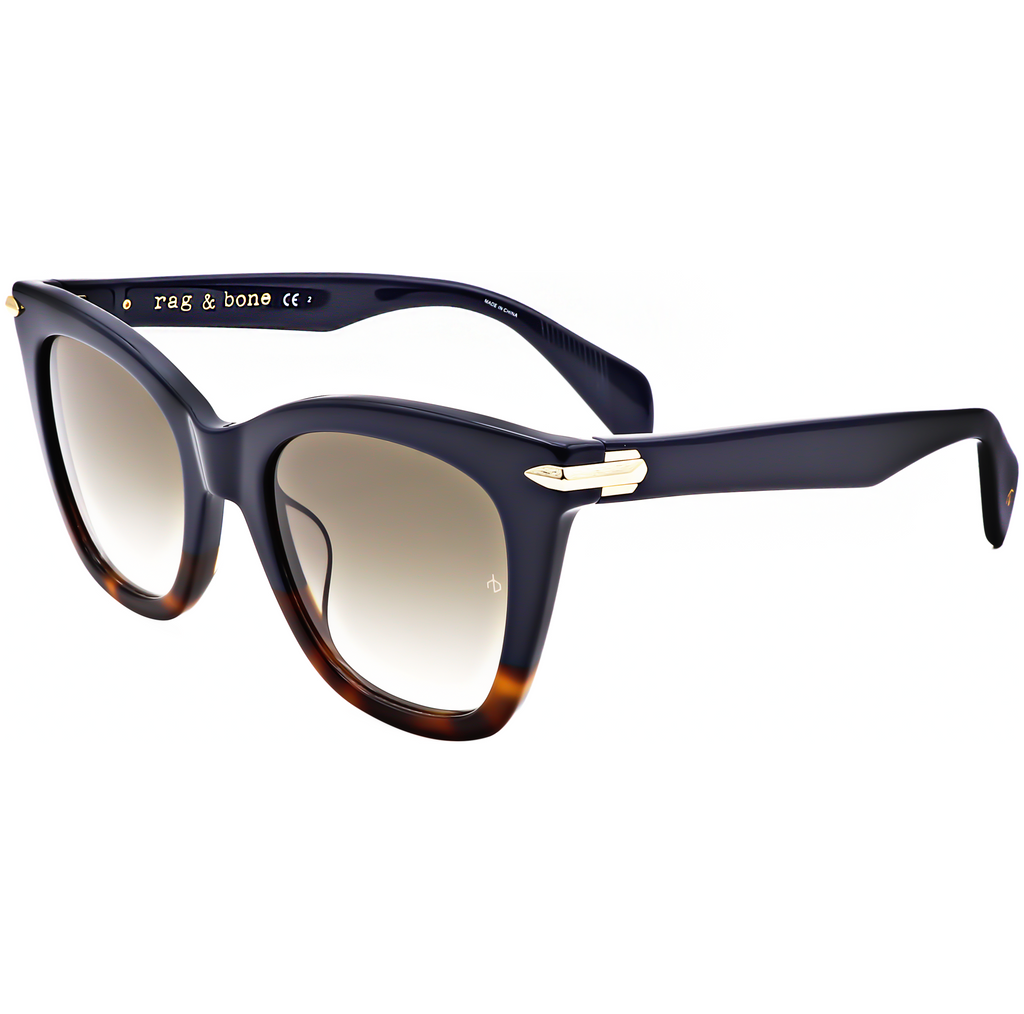 Rag & Bone Women's 52 mm Blue Sunglasses