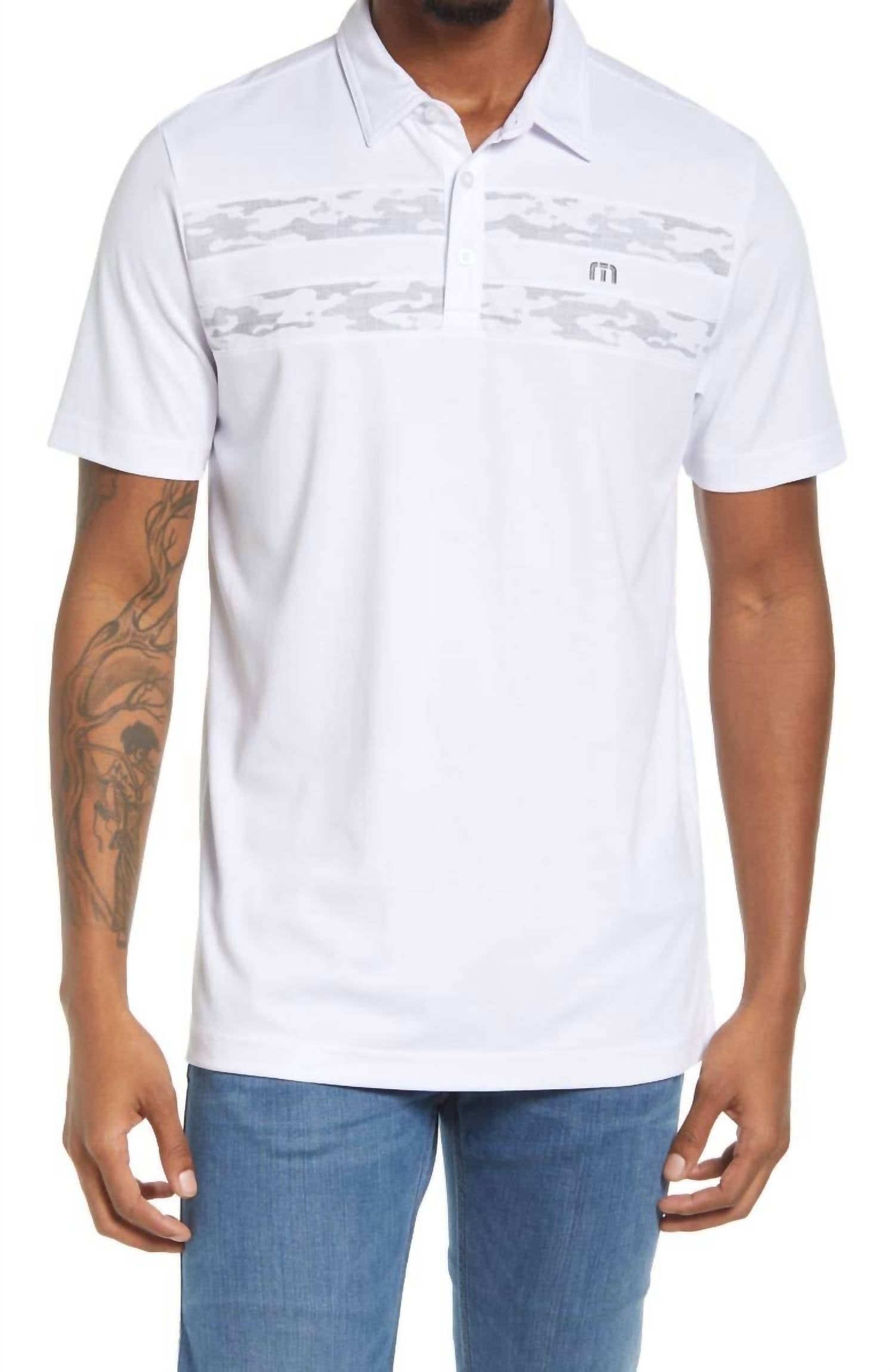 Sockeye Polo In White